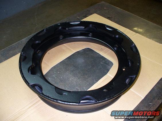 Black rim with cutouts