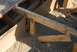 1996 Ford Bronco - Construction framing and insulation material are visible in this close-up view.
