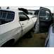 1973 Ford Ranchero - Junkyard find: a 1973 Ford Ranchero with its door ajar and visible body damage.