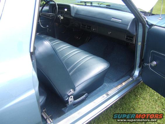 1971 Ranchero GT interior