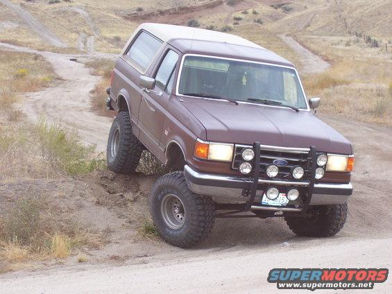bronco w/ a little flexing