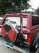 1994 Ford Bronco - Jack mounted and roof rack.