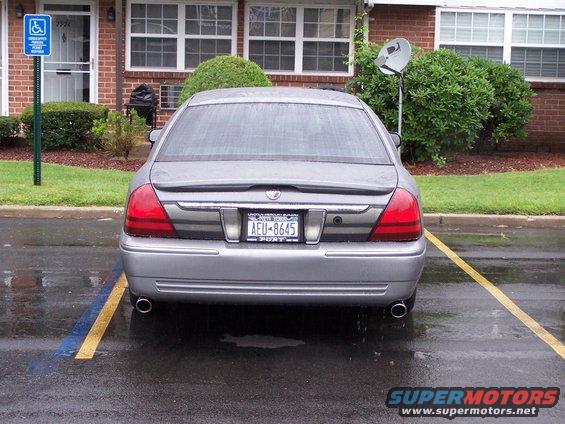 Marauder exhaust tips