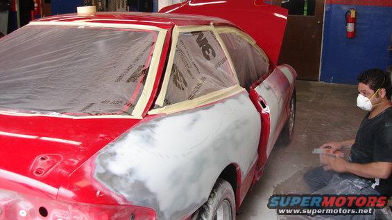 Shaving the antenna off as well as both key holes. Will also be relocating the windshield squirters....