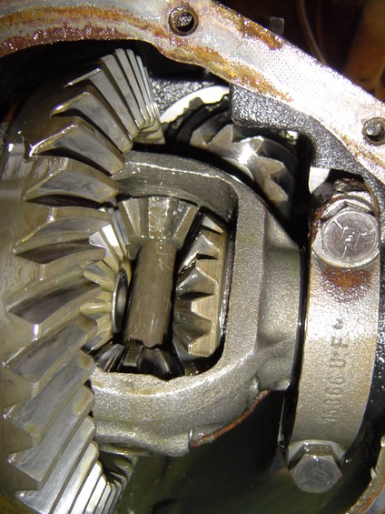 Missing spider gears