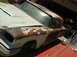 1959 Ford Thunderbird - he got the paint off of the front end and roof but now it has surface rust as he didn't seal it!