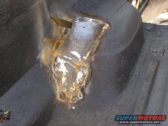 rear wheel well patch.