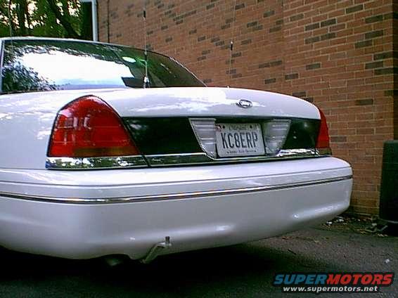 image006.jpg Close-up of Blacked out Rear Fascia prior to putting on PI emblem