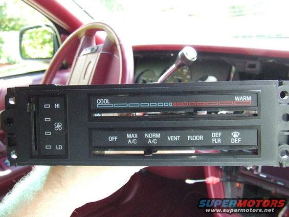 Old "slider" style controls. Broken meaning they lay loose.