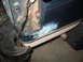 body damage by spare tire carrier
