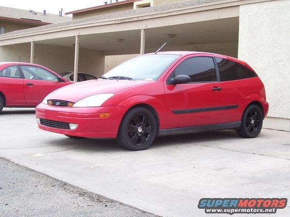 stock wheels painted black