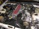 1989 Nissan 300ZX - Engine bay detail showing the V6 3000 engine components and associated wiring.