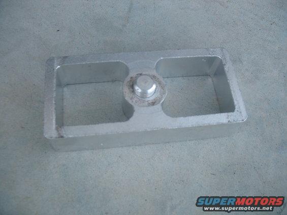 img_2636.jpg this was the 1" aluminum block that was originaly installed, no way to use the rancho shim with this (unless I welded it)