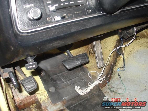 72 brake pedal pad for my 73. just a little different.