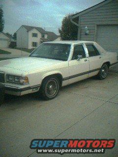 1985 Ford Crown Victoria LTD parked in driveway