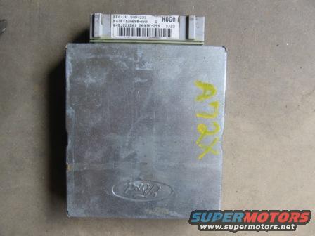 Here's the EEC, code HOG0 (last digit is a zero). I have no idea what this computer code means other than it came out of a 94 F-150 with a 302 & E4OD.