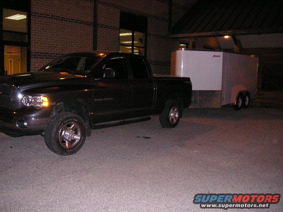 8000 pounds in that trailor