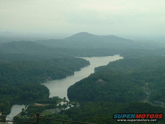 picture-064.jpg view of lake lure from chimney rock.