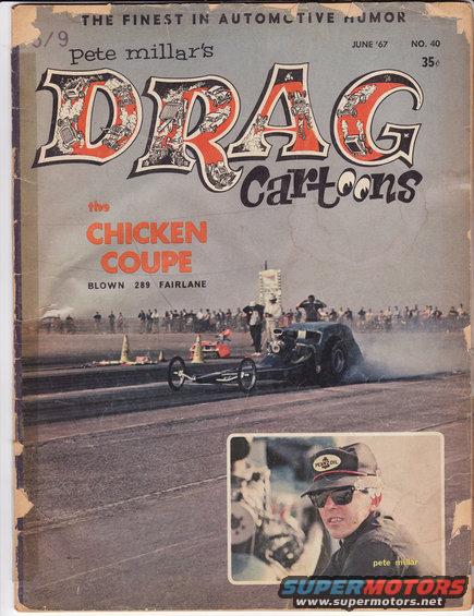 Drag racing car on track, smoke from tires, crowd in background
