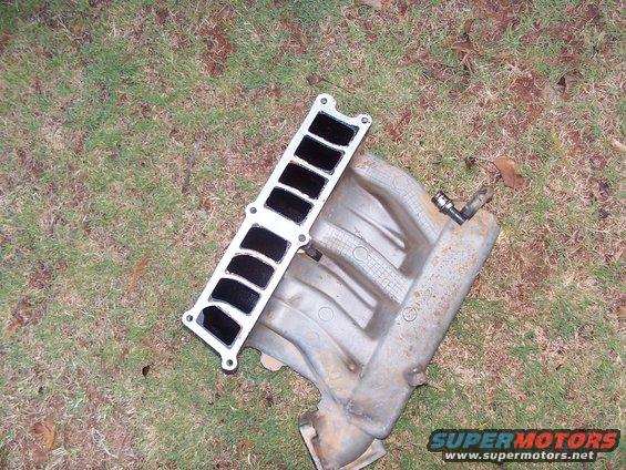 upper intake before cleaning