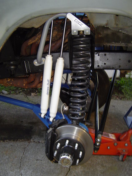 Passenger side with cut coil
