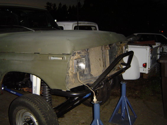 Painted the fender