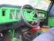 1979 Ford F-150 - The interior of a 1973 Ford F-Series truck is painted bright green, including the dashboard and steering wheel.