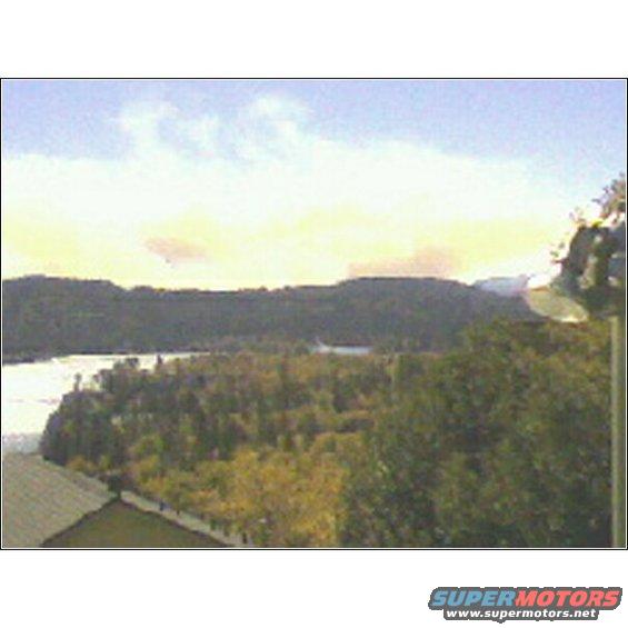 Looking Southwest From Yellowstone Drive @1:30  PM 10-23-07