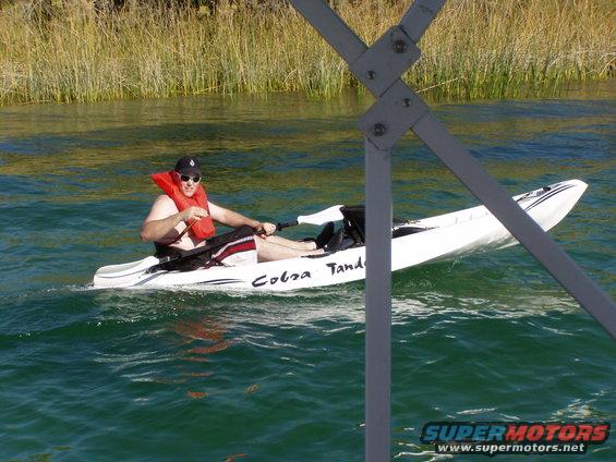 2 person Kayak, 1 Person