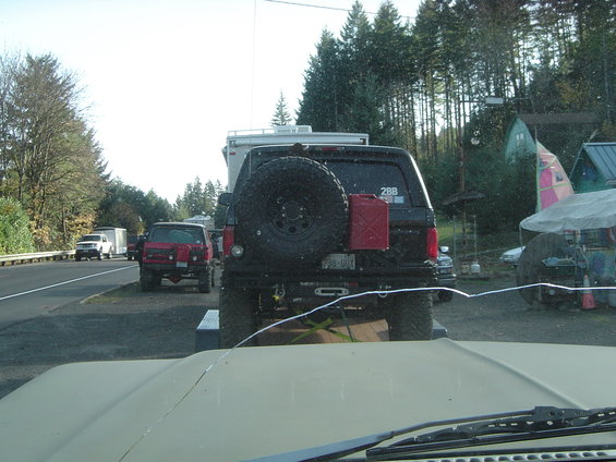 And stopped again