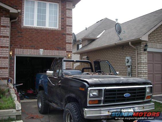 Black convertible SUV with a prominent grille and Ford emblem