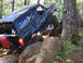 1989 Ford Bronco - This 1989 Ford Bronco is tackling a challenging off-road obstacle course.