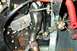 2001 Ford Mustang - underneath shot of shorty installed on driver side