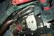 2001 Ford Mustang - underneath shot of shorty on passenger side, showing starter location
