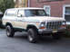 1979 Ford Bronco - This 1978 Ford Bronco features a distinctive two-tone paint scheme and is equipped for off-road use.