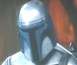 1994 Ford Crown Victoria - Close-up of a Mandalorian helmet, with a Supermotors.net watermark visible.