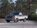 1995 Ford F-150 - This 1995 Ford F-150 pickup truck is shown in a three-quarter front view, a two-tone paint scheme.