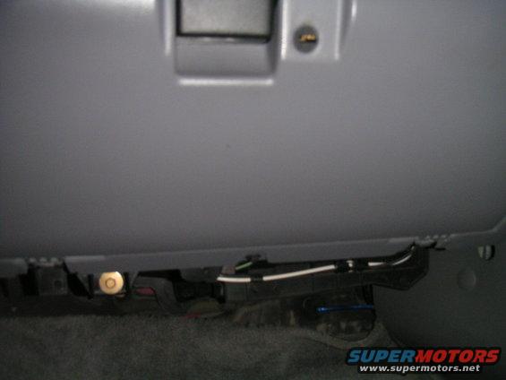 under dash wiring harness and components
