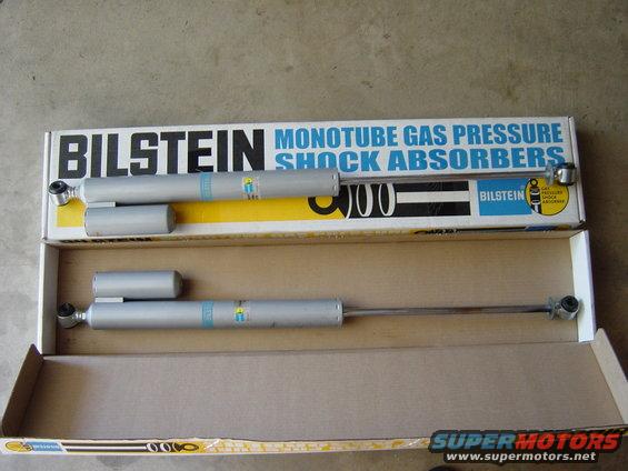 Bilstein monotube gas pressure shock absorbers in box