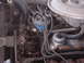 1980 Ford Bronco - Engine bay detail with distributor and spark plug wires visible.