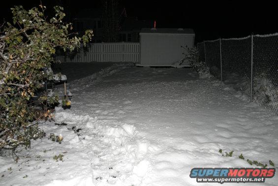 Of course it snowed today(1 Dec 07)