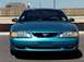 1994 Ford Mustang - Front view of a teal 1994 Ford Mustang.