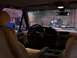 1995 Ford C-350 (Centurion Conversions) - The interior of a van, likely from the early to mid-1990s, is shown from the passenger seat.