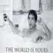 1996 Ford Crown Victoria - A man takes a selfie in a bathtub with the text 'THE WORLD IS YOURS' visible.
