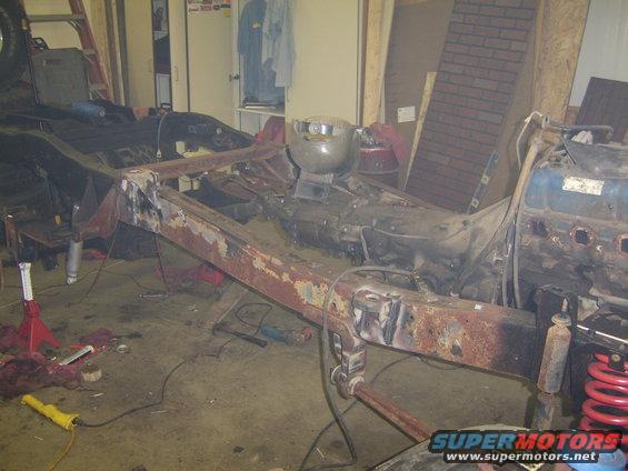 Motor/Tranny mock up...