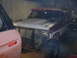 1986 Ford Bronco - This Ford Bronco appears to be undergoing some work in a garage setting.