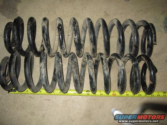1980-1996 Bronco/F-150 Lift Coils 4"/21" uncompressed