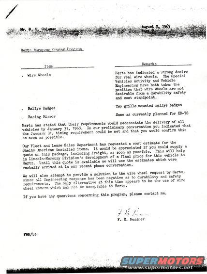 Hertz European Cougar Proposal 2