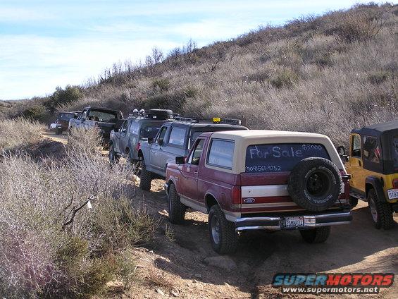 Bronc Line up 2
