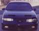 1994 Ford Taurus - In this pic, you basically can only see that the light fell out, and that the hood is bent at the lip.
